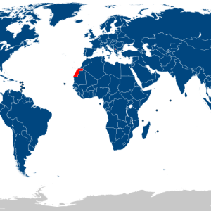 1024px Map of the member states of Interpol 2018.svg