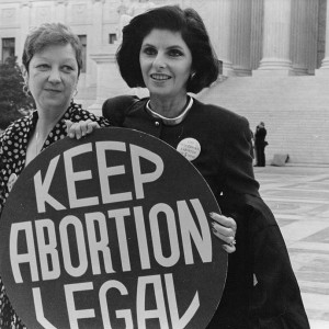 1024px Norma McCorvey Jane Roe and her lawyer Gloria Allred on the steps of the Supreme Court 1989 32936173946