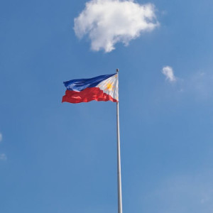 free photo of philippine flag on flagpole